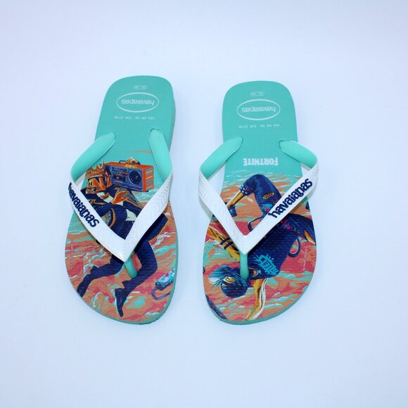 Fortnite Havaianas Men's Finger Slipper Flip-Flop 6W - Picture 3 of 4